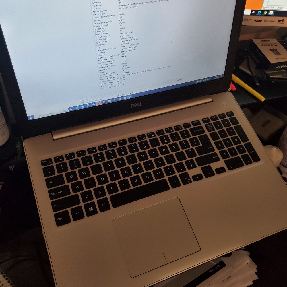 Dell Inspiron 5570 Touch Screen, i7-8550u 16gb 2TB HDD Storage price